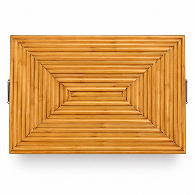 Pencil Reed Chest on Chrome Base, 1970 For Sale In Chicago - Image 6 of 6