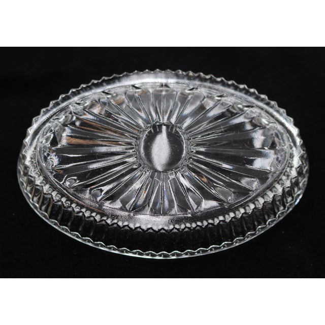 Mid 20th Century Olde New Stock Clear Glass Soap Dish For Sale - Image 5 of 5