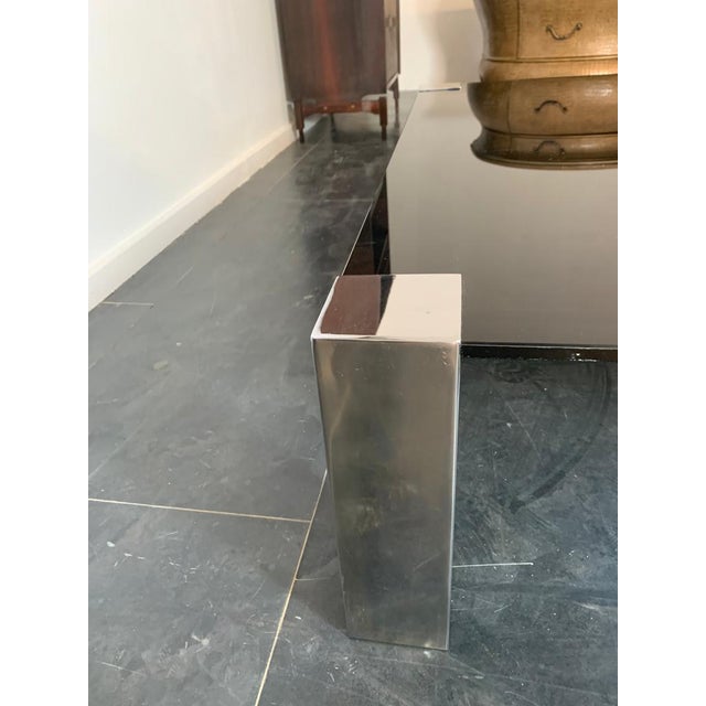 Steel & Crystal Coffee Table from Cidue, 1970s For Sale - Image 14 of 18