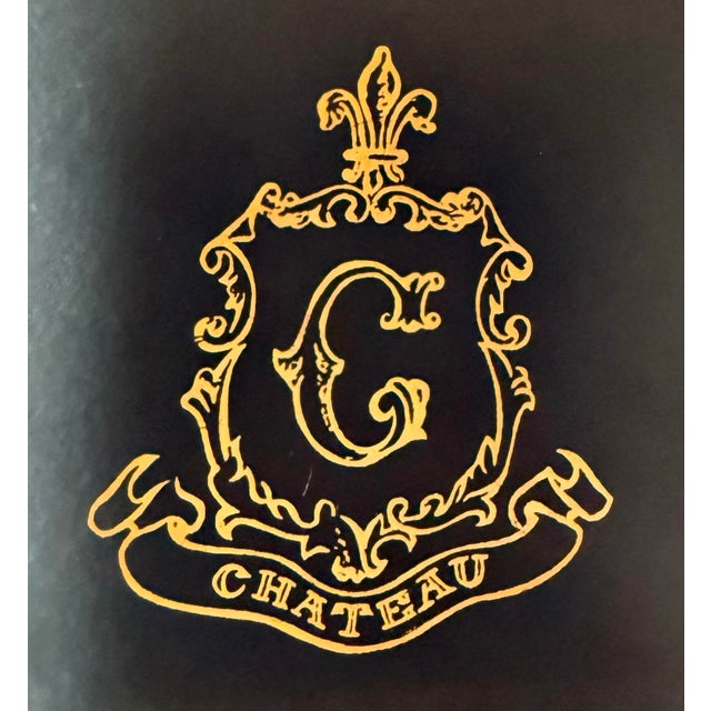 Vintage Chateau Motor Hotel New Orleans Smokey Glass Dish For Sale In Austin - Image 6 of 10