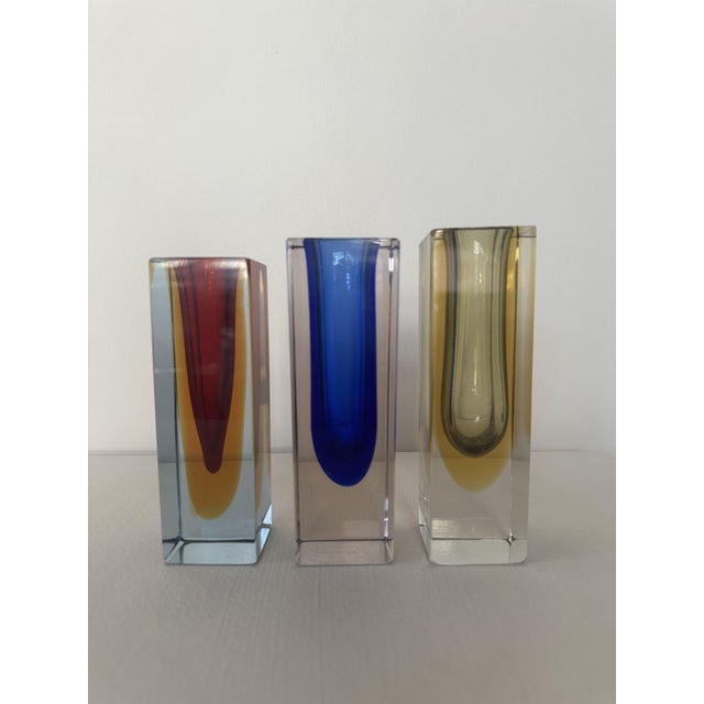 Vintage Vases by Flavio Poli, Set of 3 For Sale - Image 3 of 11