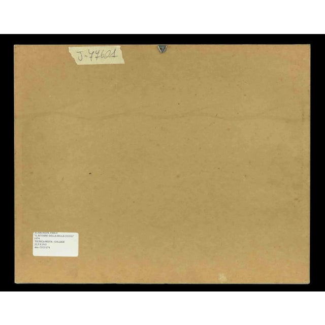 The Return of Bella Cuculi is an original contemporary artwork realized by Pablo Echaurren in 1974. Hand Signed and dated...