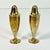 We love a great simple design. This pair of brass salt and pepper shakers have great Art Deco lines. Beautifully executed...