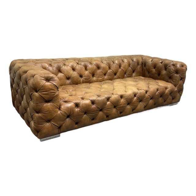 English Traditional Chesterfield Sofa For Sale