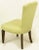 Wood 1950s Vintage Regency Side Chairs In Apple Green & White Flamestitch - Set of 4 For Sale - Image 7 of 8