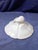 1960s 1960s Bordallo Pinheiro White Pear Soup Tureen 3 Piece Set With Ladle and Lid Portugese Majolica For Sale - Image 5 of 16