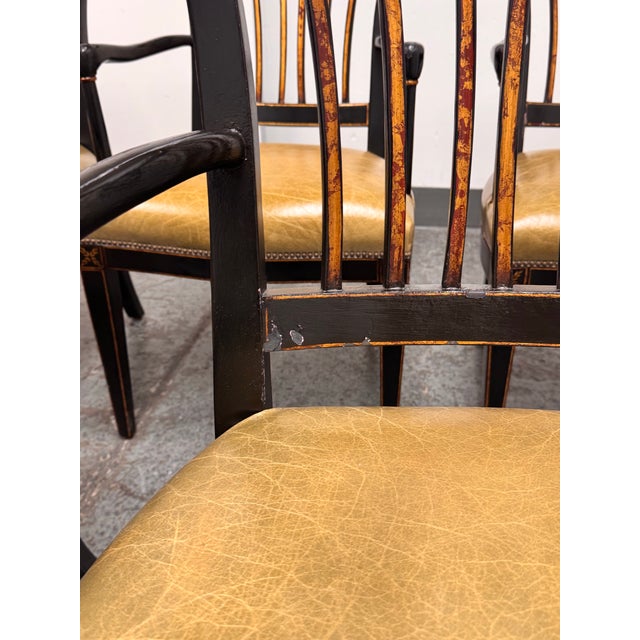 Sloan Miyasato Gothenburg Armchairs, Set of Eight For Sale - Image 12 of 12