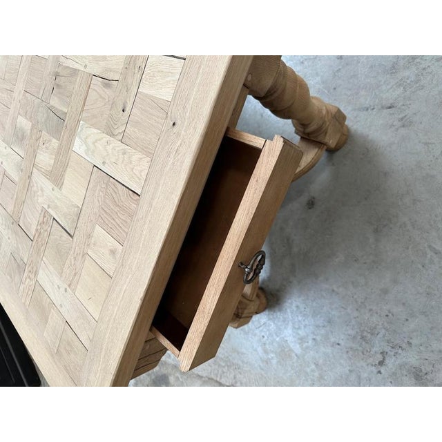 Oak Table, 1960s For Sale - Image 12 of 13