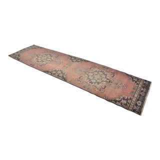 Oushak Bohemian Vintage Rug For Sale