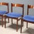 Four 101 Chairs by Gianfranco Frattini for Cassina, Set of 4 For Sale - Image 3 of 11
