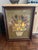 Framed Floral Crewel Needlework - Mid Century Hand Crafted For Sale In New York - Image 6 of 7