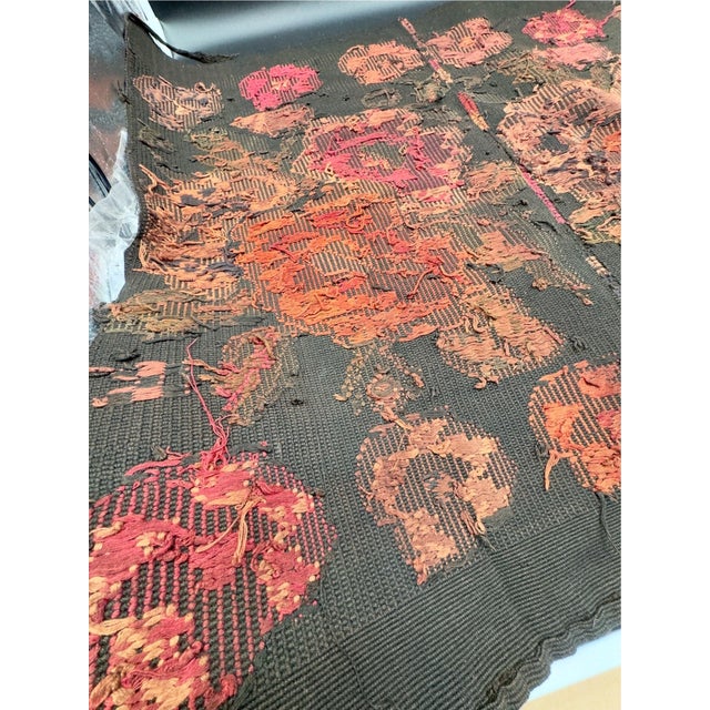 Authentic Handwoven Mayan Huipil Panel For Sale - Image 11 of 17