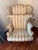 Vintage Wingback Armchair For Sale In Baton Rouge - Image 6 of 9