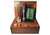Victorian Military Campaign Burr Walnut Writing Slope Tooled Leather Skiver, Set of 4 For Sale - Image 10 of 15