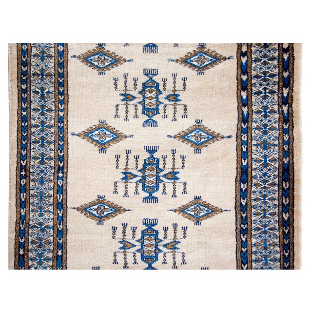 Vintage Pakistani Bokhara Runner For Sale - Image 15 of 15