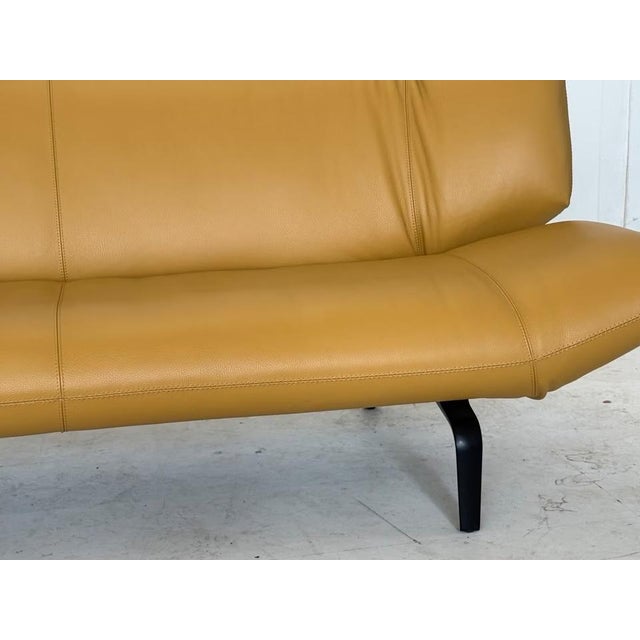 Animal Skin Tango Sofa in Leather from Leolux For Sale - Image 7 of 17