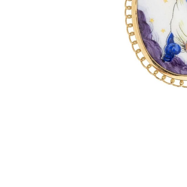 Our Lady of the Immaculate Conception Medal in 19.2k Gold. For Sale - Image 3 of 6