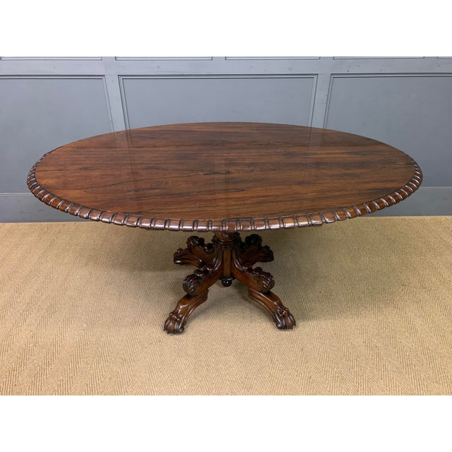 Regency Rosewood Centre Table, 1825 For Sale - Image 17 of 17