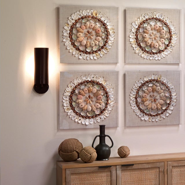 Metal Olympic Wall Sconce in Oil Rubbed Bronze For Sale - Image 7 of 8