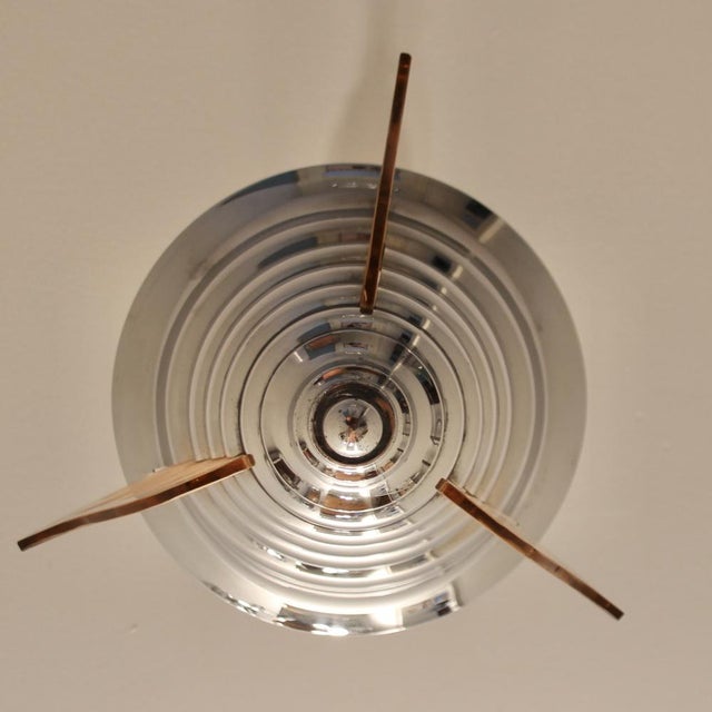 Art Deco Pendant Lamp by Henri Petitot for Maison Petitot, 1930s For Sale - Image 3 of 12