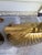 1960s E.F. Chapman Dorothy Draper Style Draped Brass Swan Lamps Pair For Sale In Baltimore - Image 6 of 10
