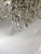 1940s French 6-Arm Crystal Chandelier For Sale - Image 4 of 13
