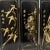 Vintage Chinoiserie Tabletop Four Panel Screen For Sale - Image 10 of 12