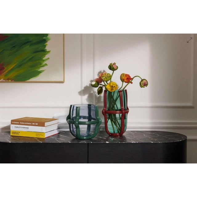 Sestiere Vase in Murano Glass by Patricia Urquiola For Sale - Image 10 of 13