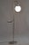Czech Adjustable Chrome Floor Lamp in Steel and Milk Glass, 1930s For Sale - Image 9 of 10
