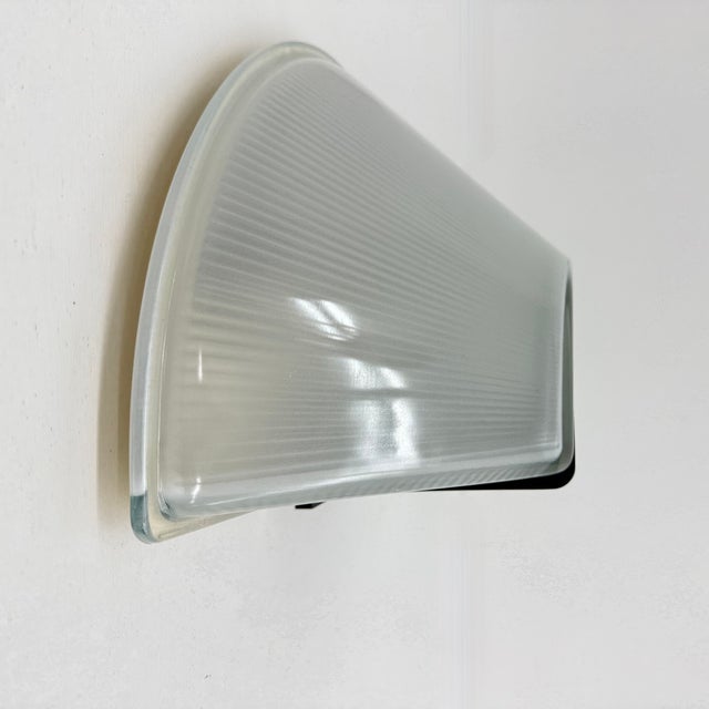 Glass Prisma Wall Lamps by MEGA, 1980s, Italy, Set of 2 For Sale - Image 14 of 18