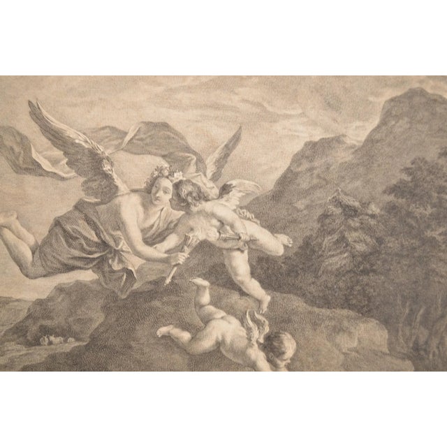 Late 18th Century Etching After Charles De La Fosse, by Louis-Simon Lempereur, the Abduction of Proserpina For Sale - Image 4 of 11