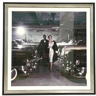 1952 "Couple in Parking Garage" Photograph Print by John Rawlings For Sale