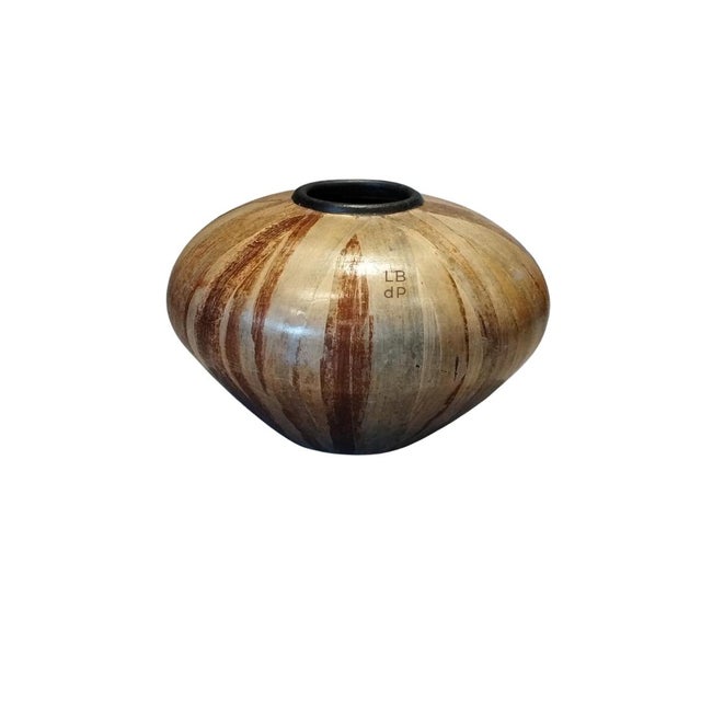 Large Vintage Vase in Leaves, 1950s For Sale - Image 15 of 15