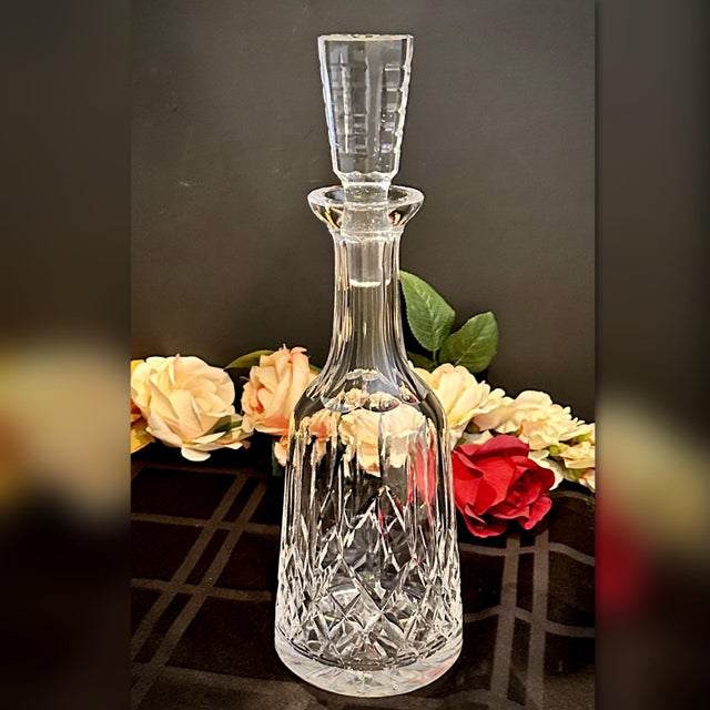 Vintage Waterford Crystal Lismore Decanter With Stopper Chairish