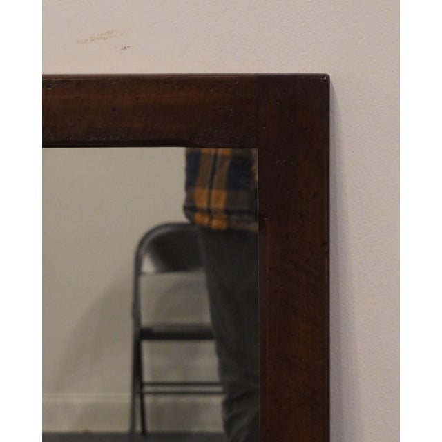 Young Hinkle Solid Knotty Pine Rustic Americana 26" Mirror 446-206 For Sale - Image 4 of 6