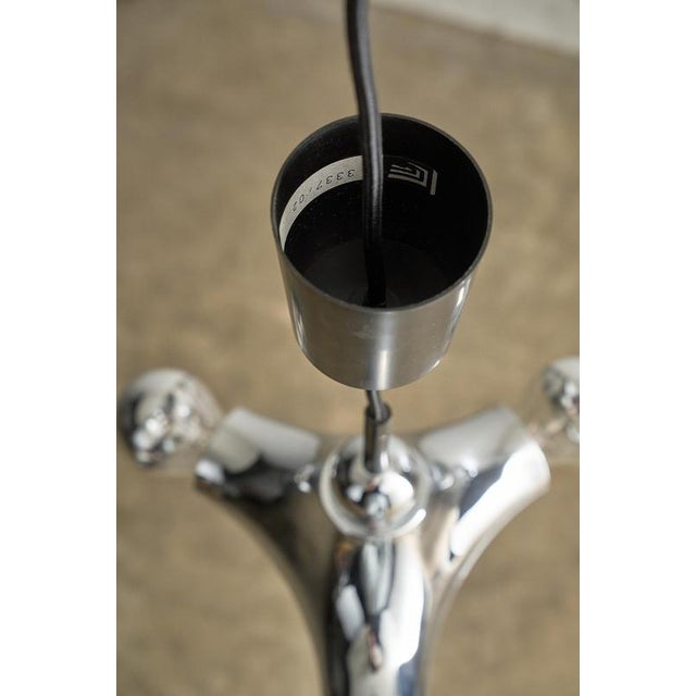 Chrome Sputnik Model 3337 Pendant from Cosack, 1970s For Sale - Image 9 of 11