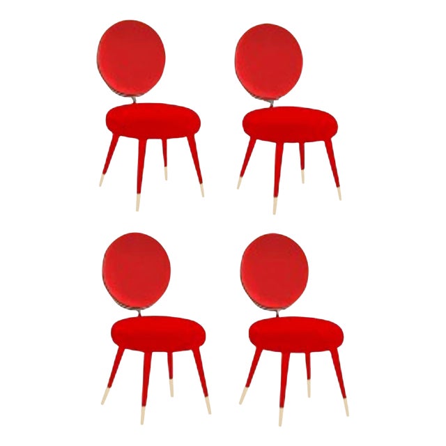 Dining Chairs by Royal Stranger, Set of 4 For Sale