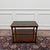 English Side Table with Green Leather Top For Sale - Image 5 of 10