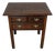 George II Oak and Elm Side Table, 1740s For Sale