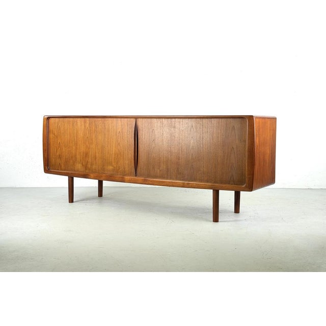 Wood Sideboard in the style of Bernhard Pederson, Denmark, 1960s For Sale - Image 7 of 10