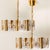 This stunning large pendant chandelier with 30 glass shades and brass details was produced in the 1960s by the iconic firm...
