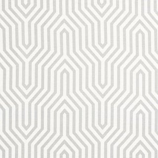 Sample - Schumacher X Mary Mcdonald Vanderbilt Print Fabric in Grisaille For Sale