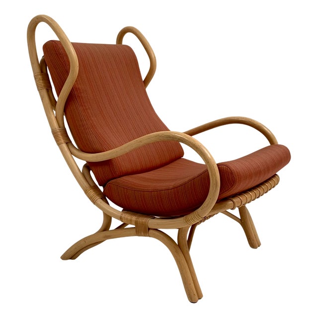 Vintage Model BP16 Armchair in Bamboo by Gio Ponti for Bonacina, Italy, 1963 For Sale