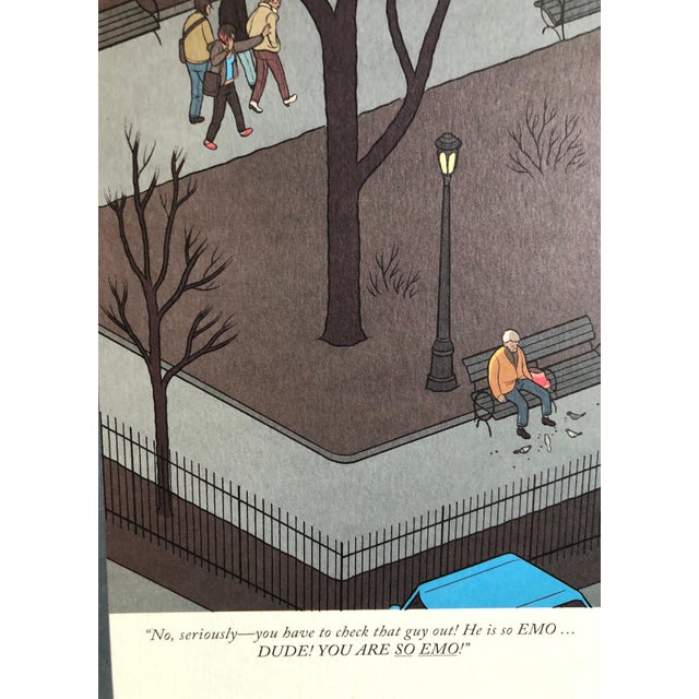2000 - 2009 Chris Ware, Chris Ware New Yorker Cartoonist Limited Edition Thanksgiving Print NYC, 2006 For Sale - Image 5 of 8