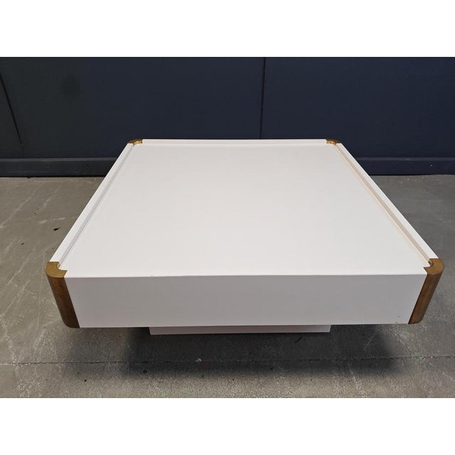 Vintage Coffee Table attributed to Cidue, 1970s For Sale - Image 4 of 9