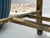 Restored 1900s Antique Child's School Chair Gold Painted Metal With Red Mahogany Colored Stained Wood Seat & Back Wooden Kindergarten Chair For Sale - Image 14 of 18