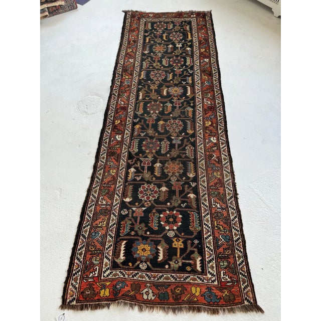 Textile 1930s Northwest Persian Runner - 3.6 x 9.10 For Sale - Image 7 of 10