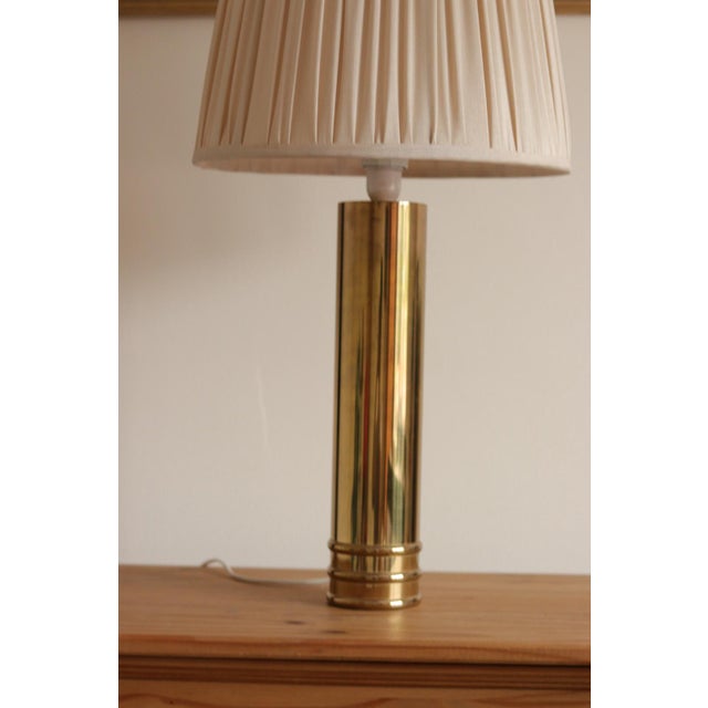 Mid-Century Swedish Brass Model B 010 Table Lamp from Bergbom, 1960s For Sale - Image 17 of 18