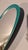 Mid-Century Modern Model Unghia Nail Lipstick Floor Mirror in Petrol Green For Sale - Image 3 of 15