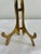 Vintage Brass Folding Display Easel – Adjustable 5” Stand For Sale In Oklahoma City - Image 6 of 8